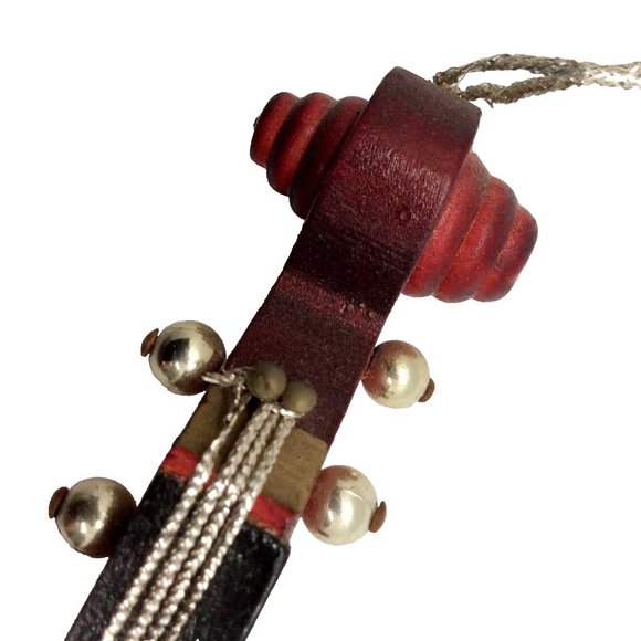 Miniature Violin and Bow - Picture 2 of 5